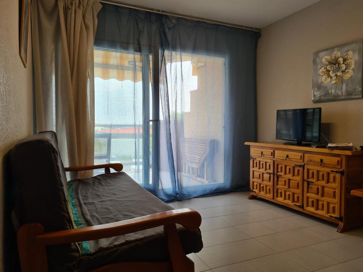 Acogedor Apartamento Vistas Al Mar Roses Eksteriør billede